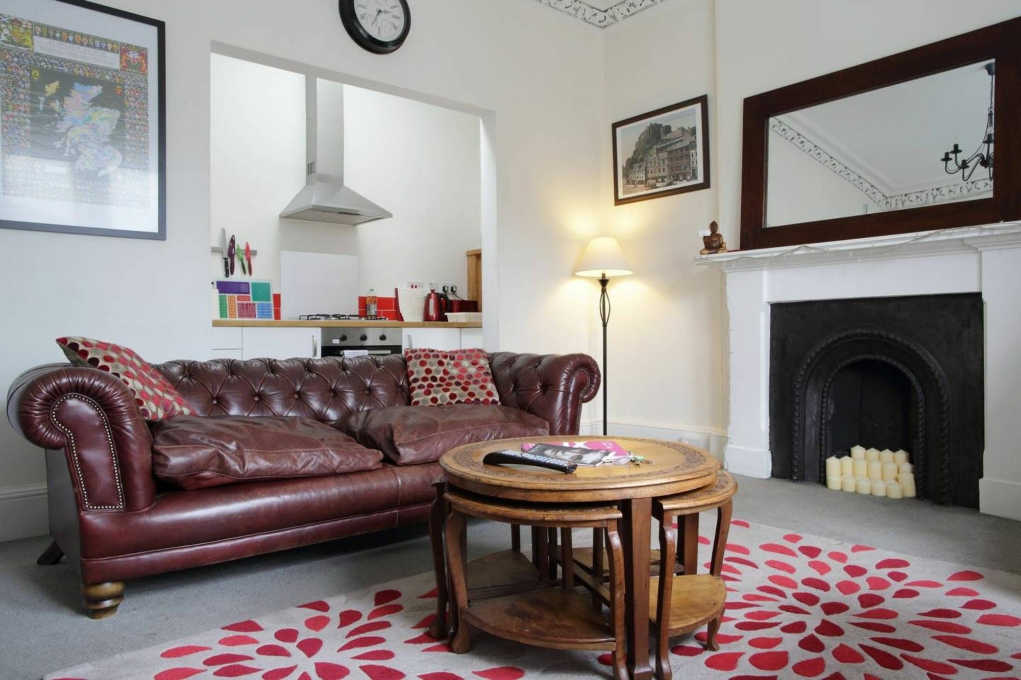 Modern And Colourful Flat By The Castle Lägenhet Edinburg Exteriör bild